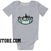 White New York Jets  Aaron Rodgers  Newborn & Infant Bodysuit